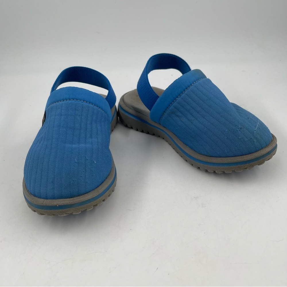 LL Bean Unisex Kids Blue Mule Slippers Sandals - Size 10/11 - Picture 6 of 11